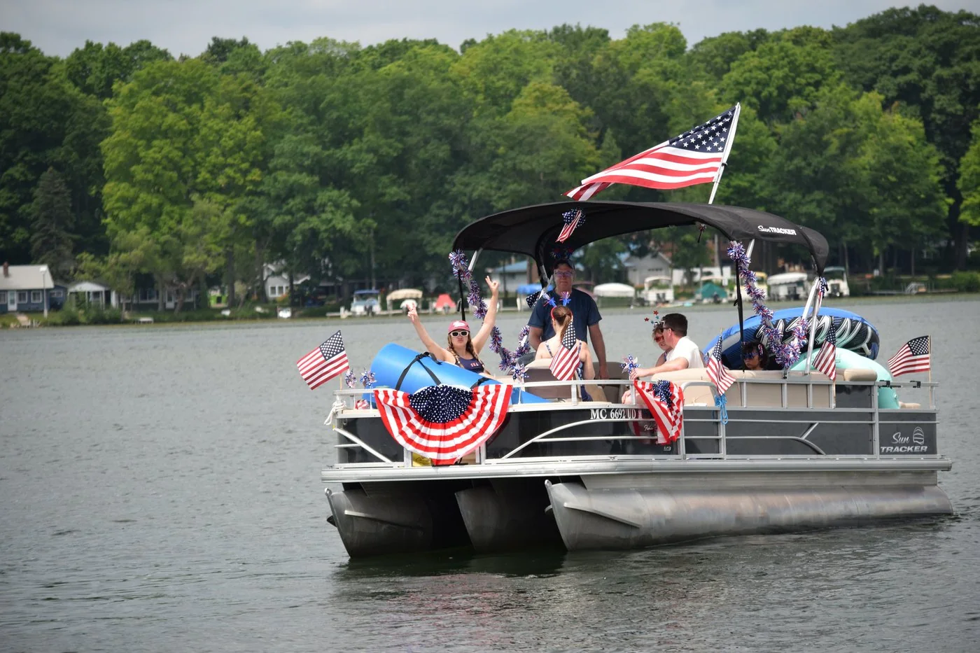 Original 2026 Green Lake July 4th Boat Parade photograph